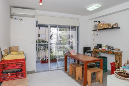Sala e Cozinha de apartamento para alugar com 1 quarto, 42m² em Perdizes, São Paulo