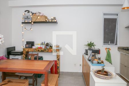 Sala e Cozinha de apartamento para alugar com 1 quarto, 42m² em Perdizes, São Paulo