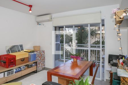 Sala e Cozinha de apartamento para alugar com 1 quarto, 42m² em Perdizes, São Paulo