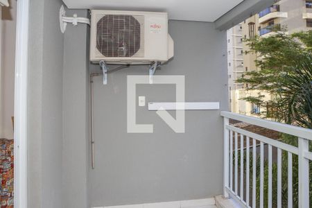 Sacada Sala e Cozinha de apartamento para alugar com 1 quarto, 42m² em Perdizes, São Paulo