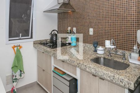 Sala e Cozinha de apartamento para alugar com 1 quarto, 42m² em Perdizes, São Paulo