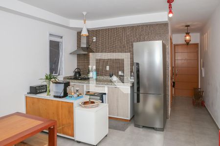 Sala e Cozinha de apartamento para alugar com 1 quarto, 42m² em Perdizes, São Paulo