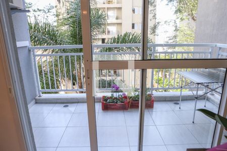 Sacada Sala e Cozinha de apartamento para alugar com 1 quarto, 42m² em Perdizes, São Paulo