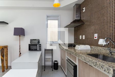 Cozinha  de apartamento para alugar com 1 quarto, 42m² em Perdizes, São Paulo