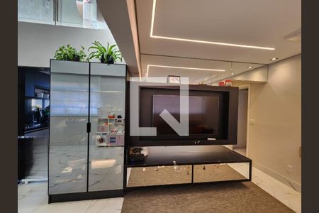 Sala de apartamento à venda com 4 quartos, 200m² em São Pedro, Belo Horizonte