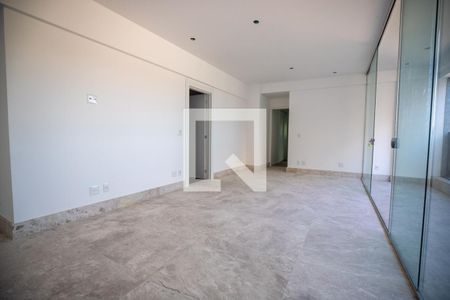 Sala de apartamento à venda com 4 quartos, 131m² em Lourdes, Belo Horizonte