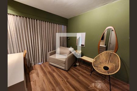 Sala de apartamento à venda com 1 quarto, 38m² em Moema, São Paulo