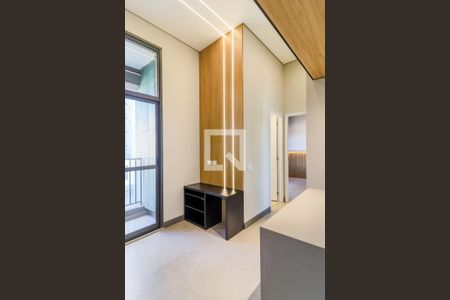 Sala de apartamento para alugar com 1 quarto, 34m² em Santo Amaro, São Paulo