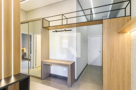 Sala de apartamento para alugar com 1 quarto, 34m² em Santo Amaro, São Paulo