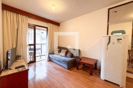 Sala de apartamento à venda com 1 quarto, 40m² em Jardim Paulista, São Paulo
