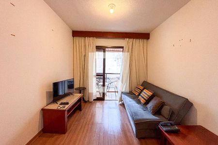 Sala de apartamento à venda com 1 quarto, 40m² em Jardim Paulista, São Paulo