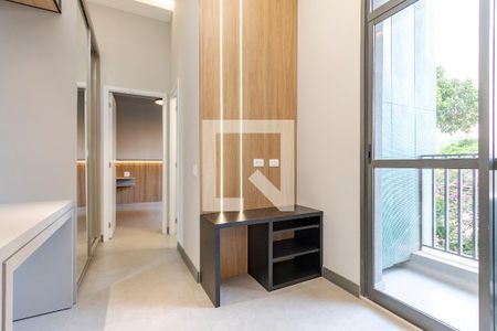 Sala de apartamento para alugar com 1 quarto, 34m² em Santo Amaro, São Paulo