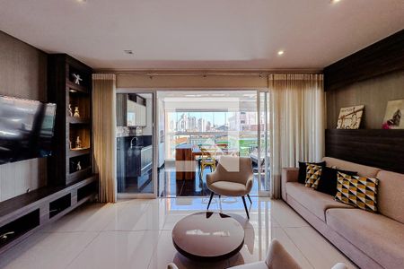 Sala de apartamento para alugar com 2 quartos, 92m² em Vila Regente Feijó, São Paulo