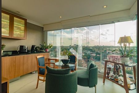 Varanda gourmet de apartamento à venda com 2 quartos, 68m² em Jardim Prudência, São Paulo