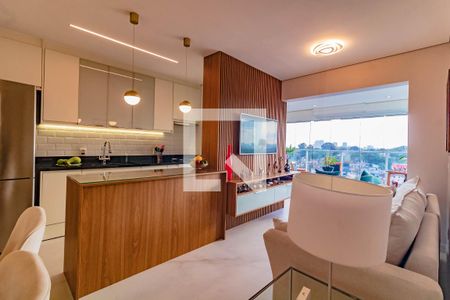 Sala de apartamento à venda com 2 quartos, 68m² em Jardim Prudência, São Paulo