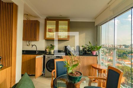 Varanda gourmet de apartamento à venda com 2 quartos, 68m² em Jardim Prudência, São Paulo