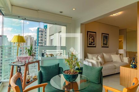 Varanda gourmet de apartamento à venda com 2 quartos, 68m² em Jardim Prudência, São Paulo