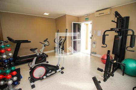 Área comum - Academia de apartamento à venda com 3 quartos, 67m² em Santo Antônio, Porto Alegre