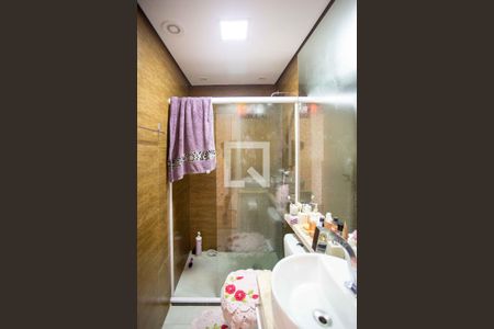 Banheiro da Suíte de apartamento à venda com 2 quartos, 55m² em Conceição, Diadema
