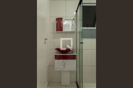 Banheiro de apartamento para alugar com 2 quartos, 49m² em Jardim Campestre, São Bernardo do Campo