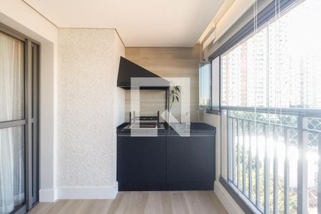 Varanda Gourmet de apartamento à venda com 3 quartos, 81m² em Vila Zilda, São Paulo