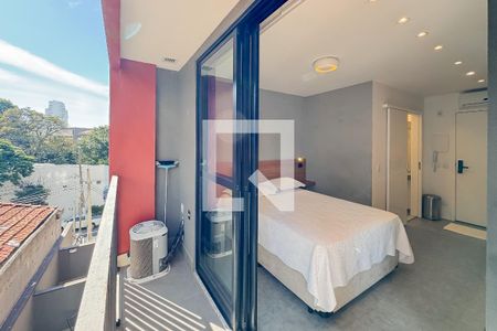 Varanda de kitnet/studio para alugar com 1 quarto, 20m² em Vila Mariana, São Paulo