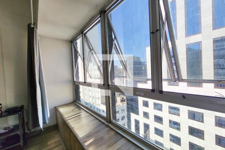 Sala/Cozinha de apartamento para alugar com 1 quarto, 37m² em Centro, Rio de Janeiro