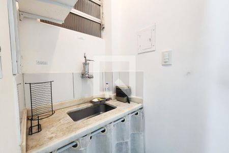 Cozinha de apartamento para alugar com 1 quarto, 37m² em Centro, Rio de Janeiro