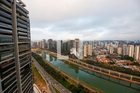Vista da Varanda Gourmet de apartamento para alugar com 3 quartos, 265m² em Jardim Fonte do Morumbi, São Paulo