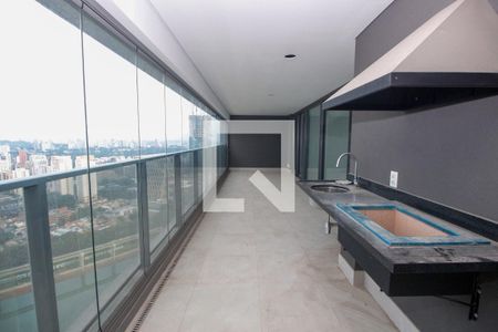 Varanda Gourmet de apartamento para alugar com 3 quartos, 265m² em Jardim Fonte do Morumbi, São Paulo