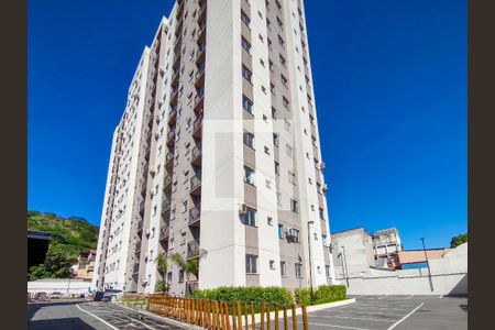 Fachada e portaria de apartamento para alugar com 1 quarto, 45m² em Riachuelo, Rio de Janeiro
