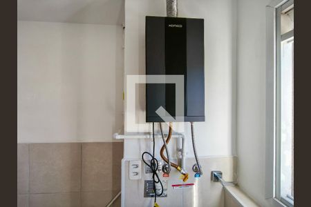 Cozinha e Área de Serviço de apartamento para alugar com 1 quarto, 45m² em Riachuelo, Rio de Janeiro