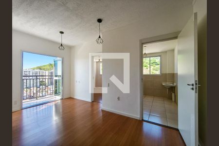 Sala de apartamento para alugar com 1 quarto, 45m² em Riachuelo, Rio de Janeiro