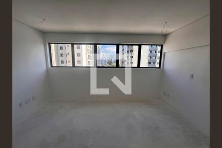 Quarto, cozinha e área de serviço de kitnet/studio à venda com 1 quarto, 32m² em Botafogo, Campinas