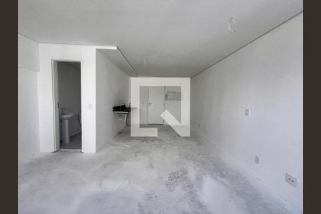 Quarto, cozinha e área de serviço de kitnet/studio à venda com 1 quarto, 32m² em Botafogo, Campinas