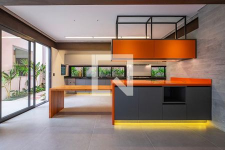 Sala/Cozinha de casa à venda com 5 quartos, 450m² em Jardim Paulista, São Paulo