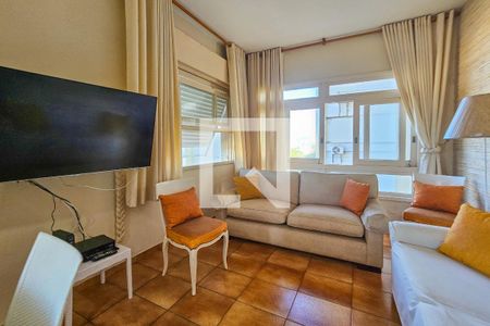 Sala de apartamento para alugar com 4 quartos, 180m² em Centro, Guarujá