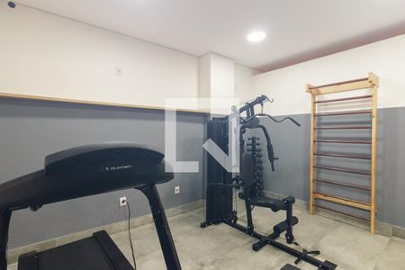 Área comum - Academia de kitnet/studio para alugar com 1 quarto, 23m² em Centro Histórico de São Paulo, São Paulo