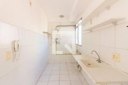 Cozinha de apartamento à venda com 2 quartos, 39m² em São Pedro, Osasco