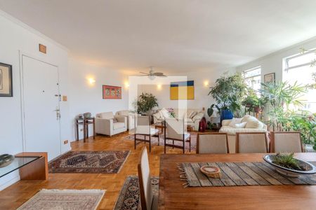 Sala de apartamento à venda com 3 quartos, 155m² em Bela Vista, São Paulo