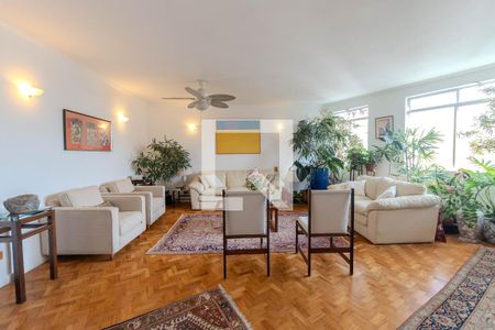 Sala de apartamento à venda com 3 quartos, 155m² em Bela Vista, São Paulo