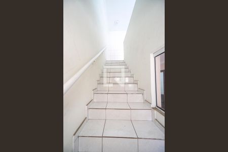 Escada para os Quartos de apartamento para alugar com 4 quartos, 600m² em Vila Nova Manchester, São Paulo