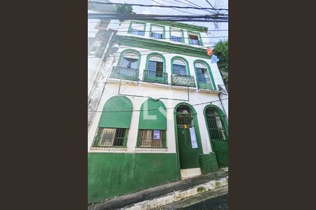 Fachada e Placa de kitnet/studio para alugar com 0 quarto, 20m² em Nazaré, Salvador