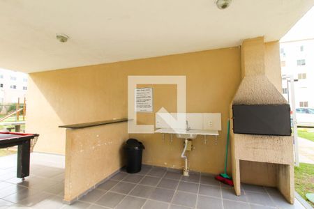 Área comum - Churrasqueira de apartamento à venda com 1 quarto, 42m² em Mato Grande, Canoas