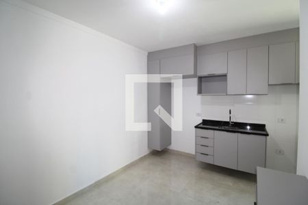 Sala / Cozinha de apartamento para alugar com 1 quarto, 42m² em Santana, São Paulo