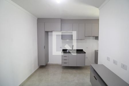Sala / Cozinha de apartamento para alugar com 1 quarto, 42m² em Santana, São Paulo