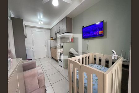 Sala de apartamento para alugar com 1 quarto, 28m² em Ferreira, São Paulo