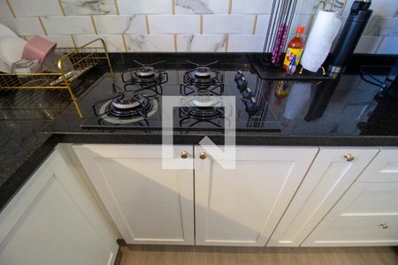 Cozinha de apartamento para alugar com 2 quartos, 54m² em Parque Campolim, Sorocaba