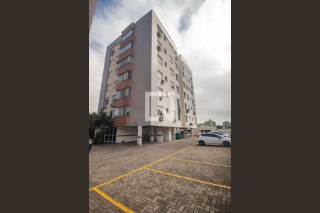 Fachada do bloco de apartamento à venda com 2 quartos, 62m² em Camaquã, Porto Alegre