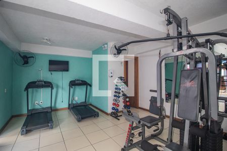 Área comum - Academia de apartamento à venda com 2 quartos, 62m² em Camaquã, Porto Alegre